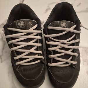 Black and White DVS Shoes